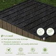 thumbnail image 2 of Patiowell 6x4 FT Outdoor Storage Shed, Metal Sheds with Double Lockable Doors for Lawn, Brown, 2 of 9