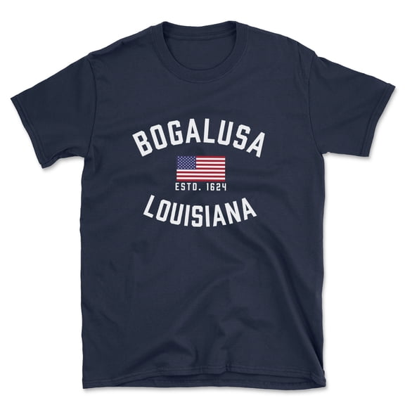 Bogalusa Louisiana Patriot Men's Cotton T-Shirt