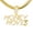 Gold, variant on Money Moves Pendant Gold Tone 20" Miami Cuban Chain Necklace MCP 1283 G