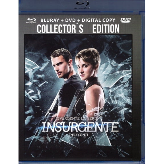 Insurgente Collectors Edition Pelicula Blu-ray + Dvd + Dc PRODISC Insurgente Collectors Edition Pelicula Blu-ray + Dvd + Dc