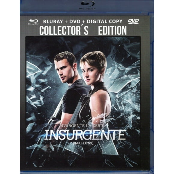 Insurgente Collectors Edition Pelicula Blu-ray + Dvd + Dc PRODISC Insurgente Collectors Edition Pelicula Blu-ray + Dvd + Dc
