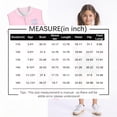 thumbnail image 3 of Nestiefly Women's Polo Shirts Short Sleeve V Neck & 3-Button Collared Tops Business Casual Golf Shirt Summer Work Blouse 2026 Purple 3XL, 3 of 3