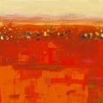 thumbnail image 3 of Richter-Armgart, Rose 20x20 Black Modern Framed Museum Art Print Titled - Red Landscape, 3 of 5