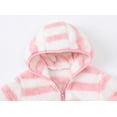 thumbnail image 3 of Hvyesh Unisex Toddlers' Sherpa Jacket Baby Boy Girl Fleece Jacket Casual Zip Up Plush Thick Warm Hoodie Coat Toddler Fall Winter Outfit Outdoor Clothes, 3 of 3