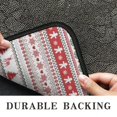 thumbnail image 6 of Red and White Christmas Striped Pattern Door Rugs,Washable Non Slip Door Mats Indoor,Decorative Door Mats,Entry Mat Indoor for Entrance,Bedroom,Kitchen,Bathroom,30"x17", 6 of 6