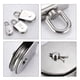 thumbnail image 5 of Bloque de polea simple, cable de acero inoxidable 304, cable colgante, grúa de elevación, gancho giratorio de 360°, cable colgante, rueda de remolque, 5 of 6