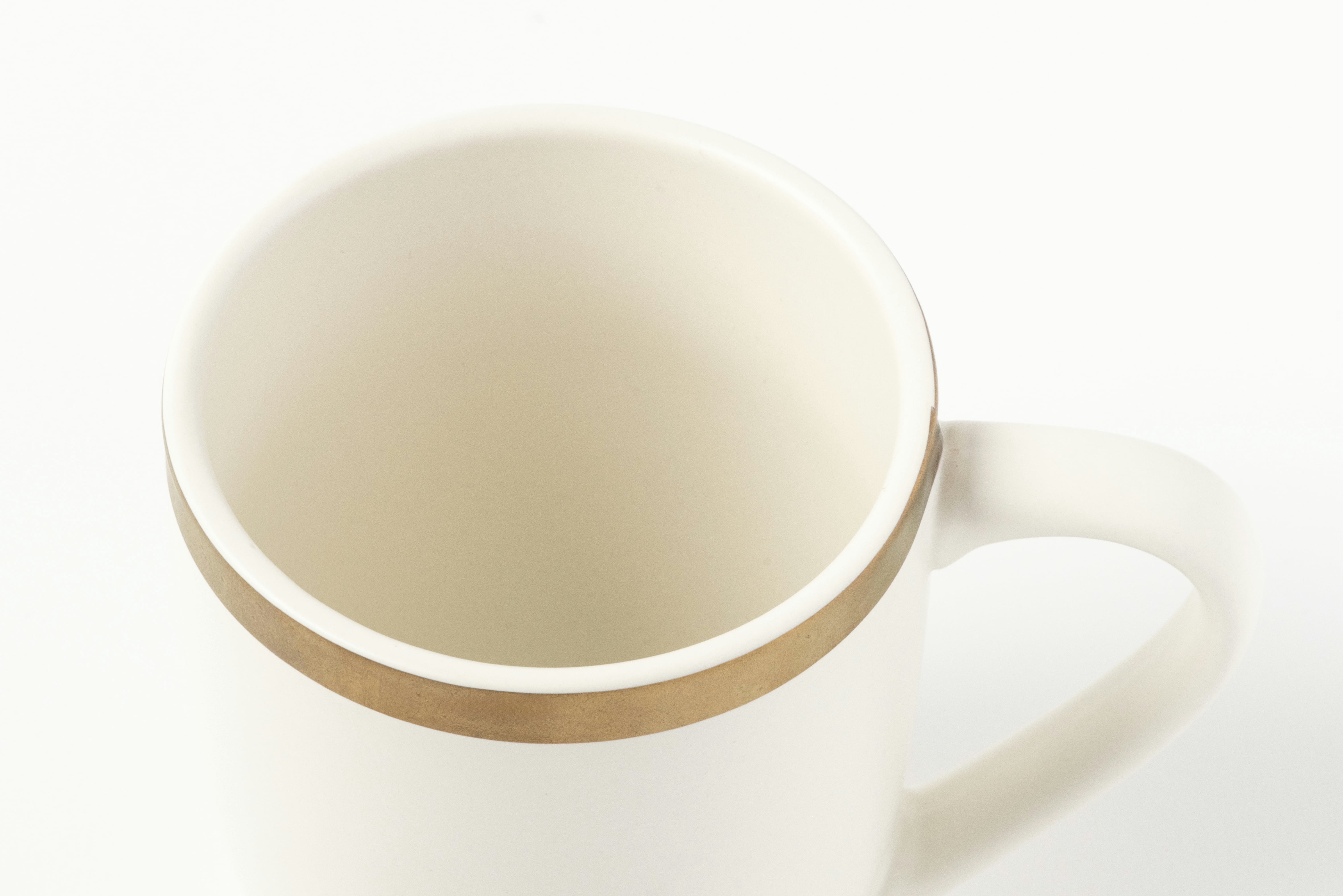 (2 pack) Thyme & Table 15 fl oz Everest Cream Mug