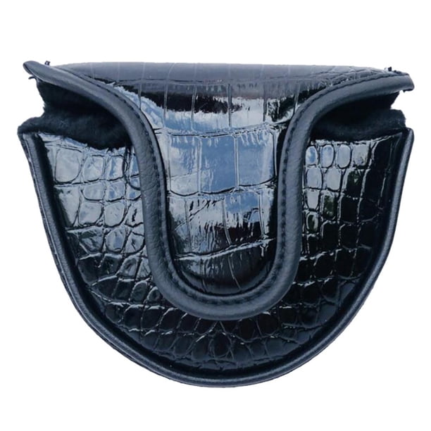 Cubierta de Cabeza de Mazo de Golf DYNWAVEMX Golf Putter Head Cuard Cuero