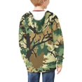 thumbnail image 3 of chaqlin Camo Hunting Hoodies for Boys Trendy Y2K Zip Up Sweatshirts Kids Long Sleeve Hoodie Jackets Lightweight Loose Hooded Coat with Pocket, 3 of 7