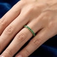 thumbnail image 6 of Pompeii 1/2Ct Emerald Eternity Ring Anniversary Band 10k Yellow Gold (,), 6 of 6