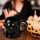 thumbnail image 3 of Tazas de 14 oz, taza de fantasma de Halloween, linda taza de café de cerámica con fantasma, adorable decoración de fantasma, taza de cara de fantasma espeluznante, taza de café para adultos, niños y m, 3 of 5