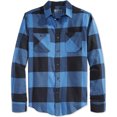 thumbnail image 1 of American Rag Camisa de franela con botones para hombre, azul, XX-Large American Rag Botones al frente, 1 of 1