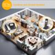 thumbnail image 2 of Teléfono residencial AT&T DECT 6.0 con cable/inalámbrico con 2 auriculares CL84218, 2 of 9