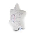 thumbnail image 4 of Frozen Kids Snowflake Shaped Décor Pillow, 16" White Snowflake, 4 of 6