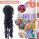 thumbnail image 5 of Pluma decorativa de carnaval vestido de lujo colorido Lifeful para decoración de escenario de boda, 5 of 6
