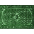 thumbnail image 1 of Ahgly Company Indoor Rectangle Persian Emerald Green Traditional Area Rugs, 2' x 3', 1 of 4
