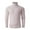 Beige, variant on Men Turtleneck Cable Knit Sweater Long Sleeve Pullover Classic Fit Solid Color Top