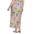 thumbnail image 2 of ELOQUII Women's Plus Size Sheer Printed Organza Skirt, 2 of 4