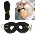 thumbnail image 3 of Flmtop 4Pcs Plastic Portable Pet Rat Rabbit Harness Adjustable Anti-lost Lead Rope Red, 3 of 9