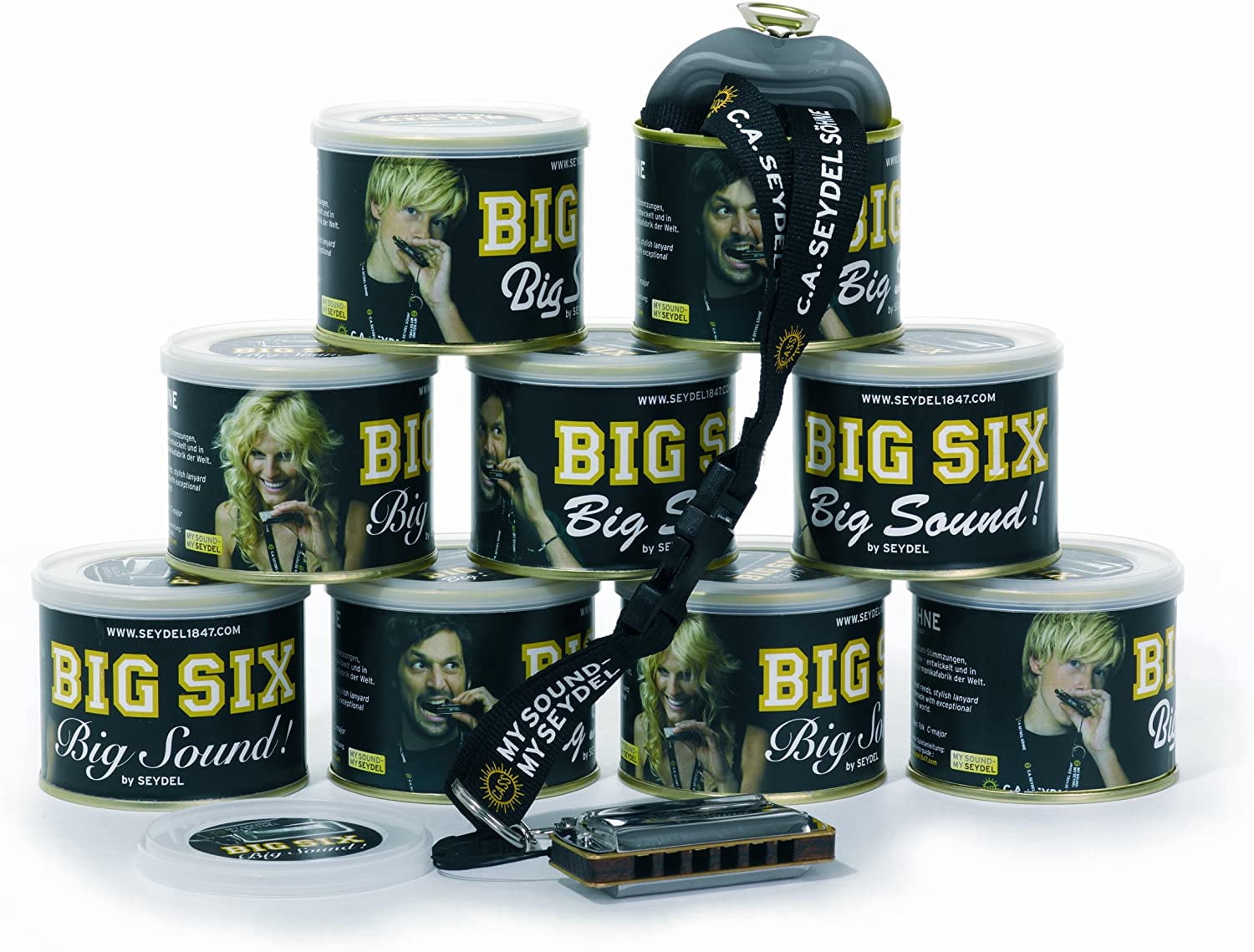 SEYDEL BIG SIX Folk SOLO Harmonica