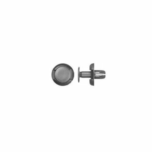 Push-In Rivet, Dome Head, 8 mm Dia., 10 mm L, Nylon Body, 15 PK 9292PK
