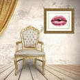 thumbnail image 3 of Blake, Madeline 24x19 Gold Ornate Wood Framed with Double Matting Museum Art Print Titled - Luxury Lips Pink, 3 of 4