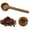 A, variant on Basdi Coffee Measuring Scoop, Precision Gram Measuring Spoon - Natural Wood Scoop for Coffee Beans & Protein Powder | Ergonomic Hand-Carved Design, Wood Gram Spoon, C