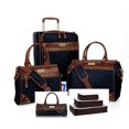 thumbnail image 1 of Samantha Brown Weekender Set + 21" wheeled upright, Dowel Bags Plus Extras~ Navy, 1 of 4