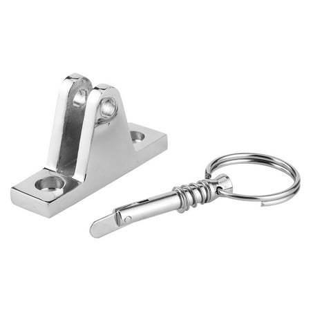 

Boat Bimini Deck Hinge Bimini Top Fitting Stainless Steel Bimini Top Fitting Deck Hinge Mount Deck Hinge Boat Bimini Top Fitting 90 Degree W/Quick Release Pin Stainless Steel