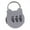 Silver Gray, variant on tooloflife Mini 3 Digital Password Padlock Mechanical Security Lock for Gym School Backyard Garden Fence Doors Cartoon Shape