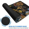 thumbnail image 4 of Super Soft Garden Flowers Mouse Mat - Cute Design, Non-Slip Rubber Base, Easy Slide, Splash-Resistant, Portable, Personalized, Perfect for All Computer Types, 31.5x11.8 Inch, 4 of 7