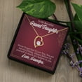 thumbnail image 6 of To My Granddaughter Never Forget Grandpa Forever Necklace w Message Card, 6 of 20