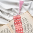 thumbnail image 6 of Kdxio Gnomes Hold The Letters LOVE Print Metal Tassel Bookmarks,Perfect Gift for Art Lovers and Bookworms Metal Bookmarks for Women, 6 of 8