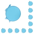 thumbnail image 2 of Matsuzay Cojines fijos para sillas - No se deslizan ni dañan las sillas Pubs Cojines coloridos Extra gruesos Azul cielo 30cm Cielo azul 30 centimetros 10piezas, 2 of 6
