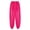Hot Pink, variant on TiaoBug Women's Indian Belly Dance Costume Sequined Dots Chiffon Workout Yoga Pants Halloween Trousers Yellow One Size