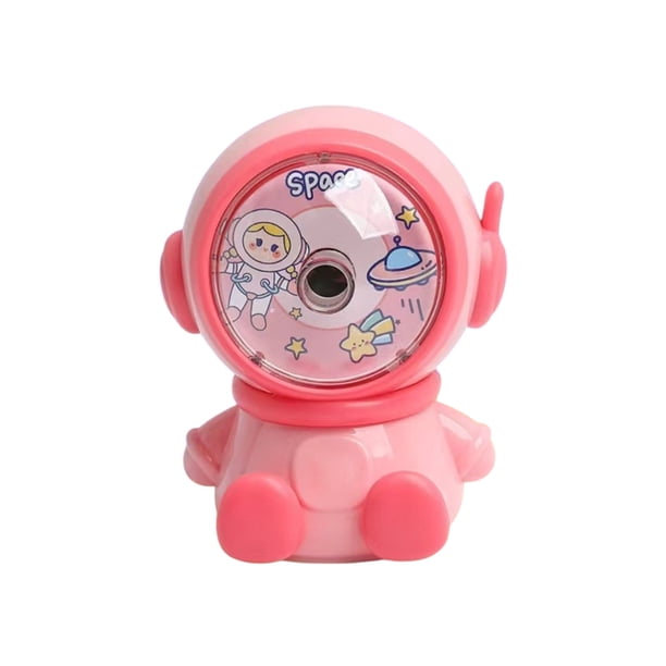 Afilador de Lápiz para Niños Afilador de Rodillos de Lápiz de Estudiante Afilador de Manivela de Mano Afilador de Niños Aprendizaje Suministros de Papelería