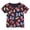 a-Black337, variant on VNKIDY Boys Girls Kids American Flag Hot Dog Popcorn Ice Cream Star Graphic Print T-Shirts Casual Short Sleeve Crewneck Tees For Independence Day Festival Daily Wear Black 4-5 Years