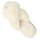 thumbnail image 1 of Zapatillas de algodón con tiras cruzadas de felpa para invierno, pantuflas de felpa agrandadas para calidez interior, piel de conejo de imitación alta-baja, 1 of 6