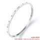 thumbnail image 1 of Marca de lujo FYSARA, brazaletes de amor con cristales, pulseras de Zirconia cúbica, joyería lujosa para parejas, brazaletes de acero inoxidable para regalo de mujer Tan Jianjun unisex, 1 of 2
