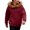 Red, variant on Kureaily Casual Hooded Sweatshirt For Everyday Wear Comfortable And Stylish For Layering And Outdoor Activities Ideal For Casual Hooded Sweatshirts
