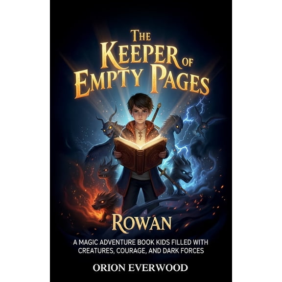 The Keeper of Empty Pages: A Magic Adventure Book for Kids Filled with Creatures, Courage, and Dark Forces, (Paperback)