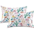 thumbnail image 2 of GZHJMY Wildflowers Satin Pillowcase for Hair and Skin, Soft and Cozy Cooling Smooth Pillow Cover with Envelop Closure, Queen Size 20x30in Home Decor, 2 of 7