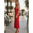 thumbnail image 4 of Vestido De Mujer Midi Casual Stretch Para Diario Y Salida, 4 of 5
