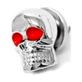 thumbnail image 2 of Krator Custom Chrome Skeleton Skull Bolt Nuts Screws 6mm Compatible with Harley Davidson Softail Night Train Deluxe FLSTNI, 2 of 5