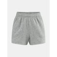 thumbnail image 5 of No Boundaries Soft Fleece Shorts, 1 or 2-Pack, Women’s, 5 of 6