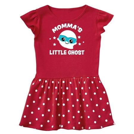 

Inktastic Cute Momma s Little Ghost with Stars Gift Toddler Girl Dress