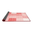 thumbnail image 2 of Ahgly Company Indoor Square Checkered Red Modern Area Rugs, 8' Square, 2 of 4