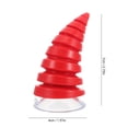thumbnail image 2 of unbranded Cuernos De Casco Para Motocicleta Con Ventosa Accesorio Rojo De Plástico Decorativo 3D, 2 of 6