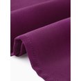 thumbnail image 6 of DARING DIVA Women's Plus Chiffon Pleated Front 3/4 Sleeve Top 2X Purple, 6 of 6