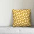 thumbnail image 2 of Creative Products Dots in Yellow 16x16 Spun Poly Pillow, 2 of 2